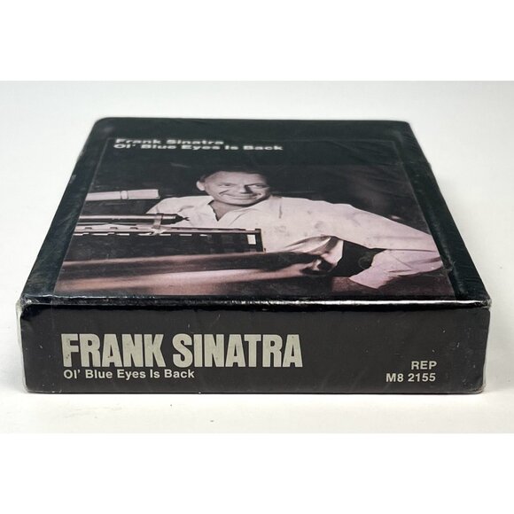 Ol' Blue Eyes Is Back by Frank Sinatra (8-Track, 1973, Reprise) NIP NEW Sealed - Picture 2 of 3